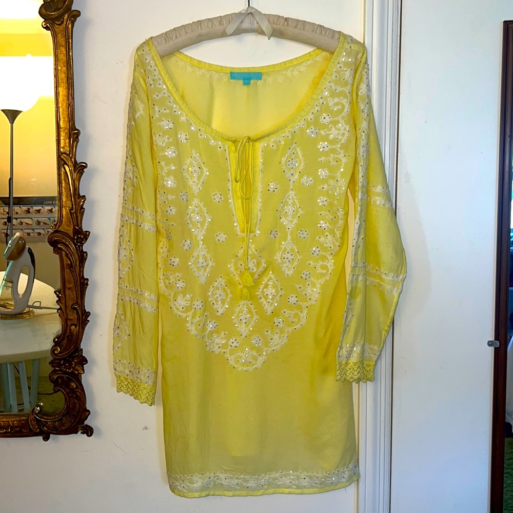 Easter! Melissa Odabash beach embellished beach cover up